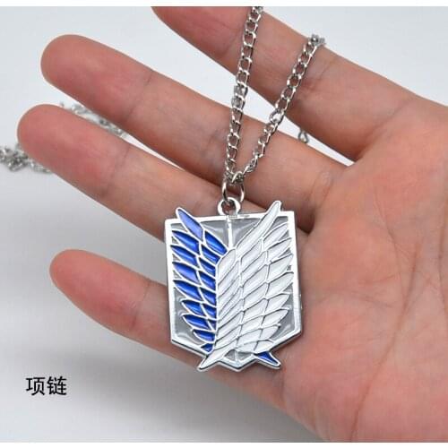 Attack on Titan cosplay costume Attack on Titan keychain key bag charm pendant hang chain keychain wands