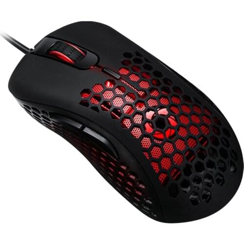 Hollow Out Honeycomb Wired Colorful Backlight Gaming Mouse for Desktop Laptop Ergonomic Optical Gaming Mouse