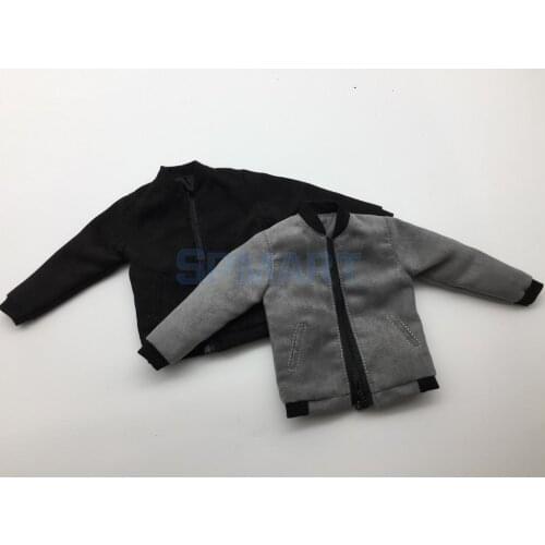 1/6 Scale Mens Zip Up Bomber Jacket Outfit Clothing for 12'' Male Action Figure Dolls Accessories