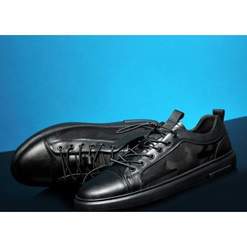 Man men sport para casual new shoe leather male zapatillas casuales zapatos black hombre mens sapato leisure for mens fashion