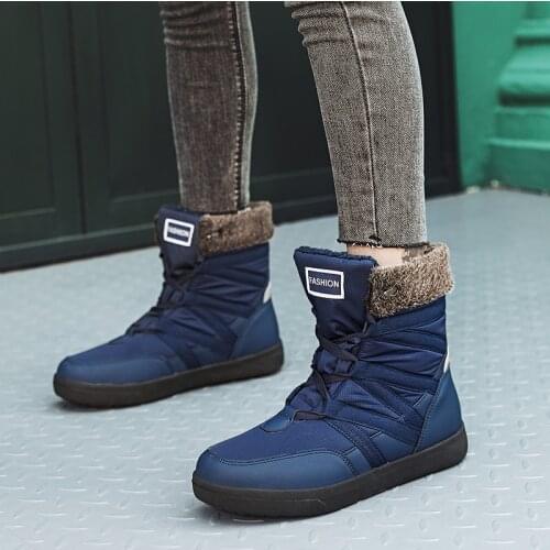 Autumn Winter Boots Womens New Wild Fashion Casual High Canvas Ankle Boots for Women Zapatos De Mujer Womens Sneakers Shoes