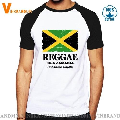 Rasta Reggae Jamaica National Flag T-shirt Fashion Short Sleeve Cotton Tshirt Birthday Gifts T Shirt Africa Power Mens Top Tees
