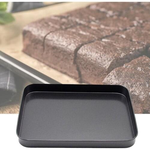 Baking Pan Stylish Non-stick High Carbon Steel Rectangular Carbon Steel Bread Baking Tray for Baking Pies Cakes Bread