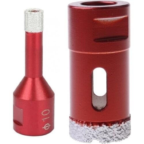 6-75mm M14 Vacuum Brazed Drill Bit High Hardness Less Resistance Hole Saw Cutter Opener for Marble Concrete Ceramic Tile Brick