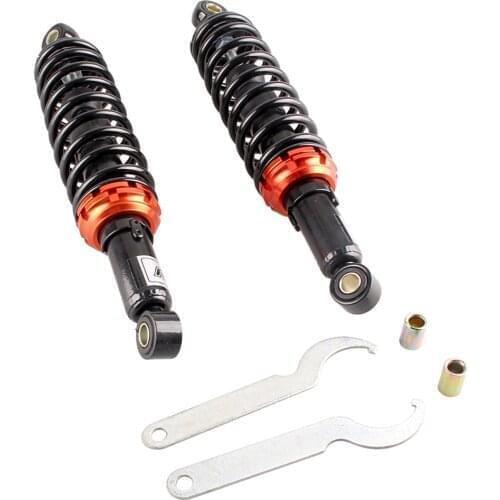 2Pcs 320mm Motorcycle Rear Shock Absorbers Suspension For Honda ATV & For Suzuki GS125 150cc