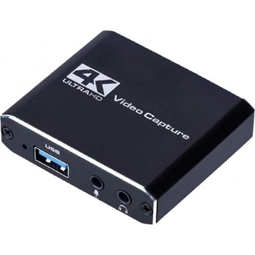 High-definition acquisition USB2.0 Video Capture Card Game Live Streaming Recording 4K HDMI-compatible Box Adapter