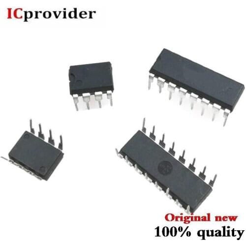 20PCS UA741 LM324 LM393 LM339 NE555 LM358 DIP LM358N LM324N LM339N LM393N NE555P UA741CN Amplifier Circuit new