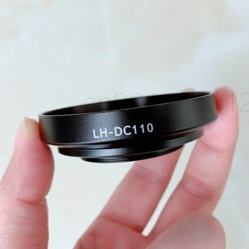 49mm LH-DC110 dc110 Lens Hood cover For Canon G1X Mark III G1XM3 mirrorless camera