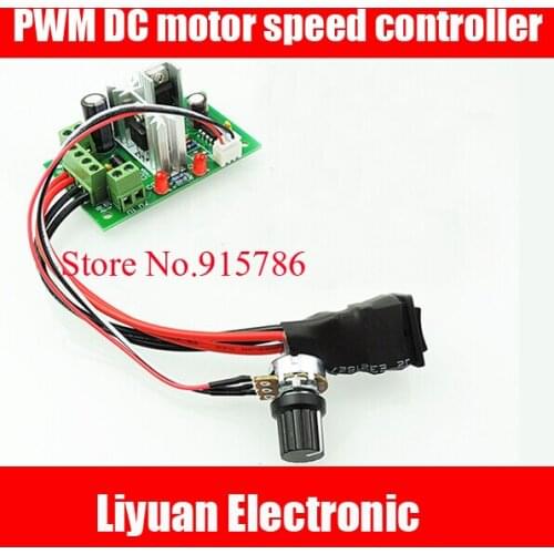 CCM6N PWM DC motor speed sensor / 6V12V24V30V DC reversing controller / 6A PLC control speed governor