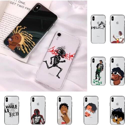 TOPLBPCS Rapper singer Playboi Carti die lit phone Case for iPhone 11 12 pro XS MAX 8 7 6 6S Plus X 5S SE 2020 XR case