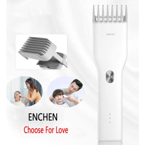 ENCHEN Boost USB Electric Hair Clippers Trimmers For Men Adults Kids Cordless Rechargeable Hair Cutter Machine Professional