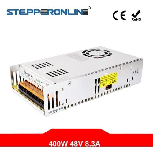 400W 48V 8.3A 115/230V Switching Power Supply for Stepper Motors/ CNC Router Kits