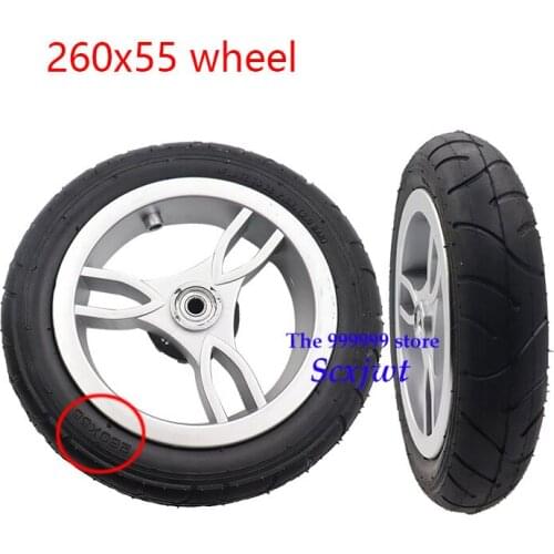 260*55 Wheel Tyre Fits Baby Trolley, Folding Baby Cart,Children Tricycle, Childrens Bicycle,Electric Scooter 260x55 Tire