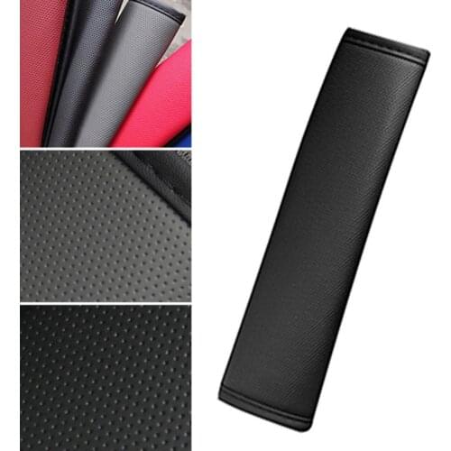 Universal Car Safety Seat Belt Shoulder Strap Pads Cover Auto Child Leather Safety Belt For Cars Shoulder Protection