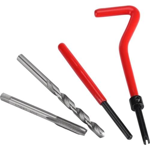 30 Piece M5/M6/M8 Thread Repair Insert Kit Compatible Hand Tool Set For Auto Repairing