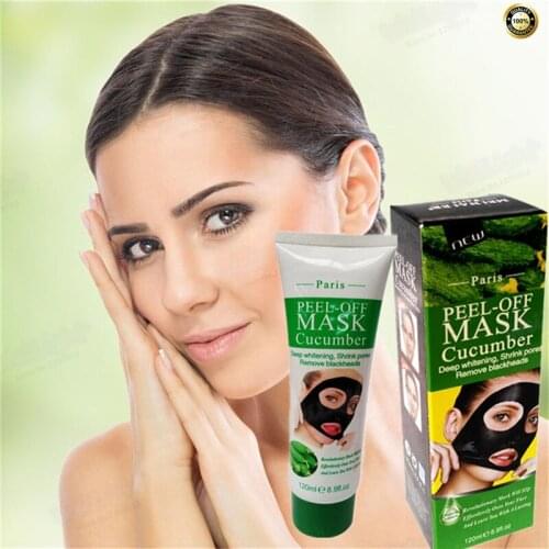 New arrival Cucumber Mask Collagen Facial mask Peel off Skin Whitening Anti wrinkle Tighten skin Shrink pores