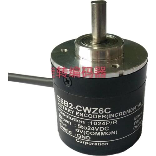 New Incremental Rotary Encoder E6B2-CWZ6C 1024P/R 5-24VDC Open Abz Phase E6B2CWZ6C 1024P/R E6B2 CWZ6C 1024PPR