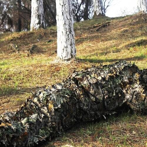 Hunting Clothes New Maple Leaf 3D Bionic Ghillie Suits Airsoft Jacket Birdwatch Pants Camouflage and Sniper Clothes E6K9