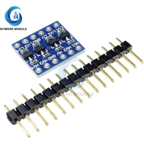 Logic Level Converter Bi-Directional Module 4 Channel IIC I2C Interface 5V to 3.3V Logic Level Transformation For Arduino