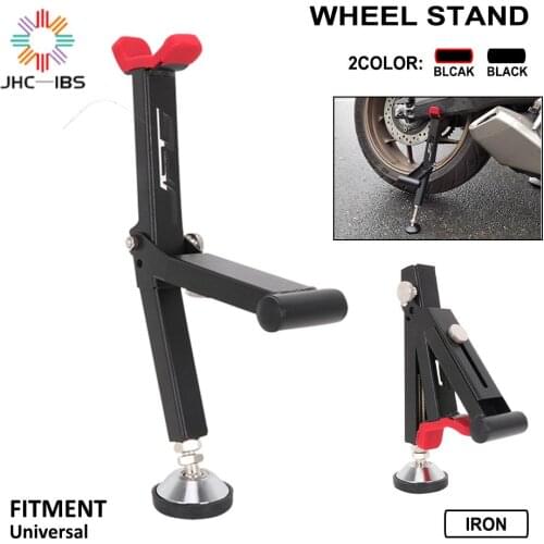 Motorcycle Adjustable Rear Wheel Support Stand Wheel Side Stand Auto Aheel Support Frame Tire Repairing Tool
