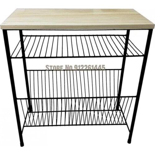 Nordic sofa side table wrought iron side table mini simple side cabinet small coffee table seating area a few narrow bedside tab