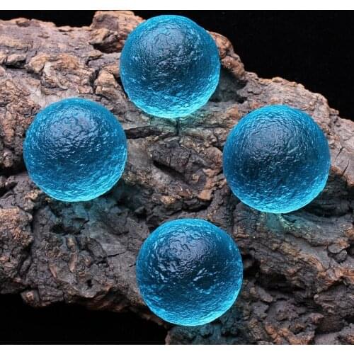 1pcs 2cm Moldavite Czech Meteorite Impact Glass Sphere Ball Natural Rough Stone Crystal Energy Stone