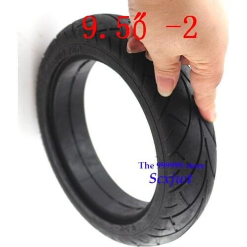 Super 9.50''-2 Solid Tire For Gas Scooter Electric Scooter / Electric Scooter Spare Airless Tire Rubber Tire