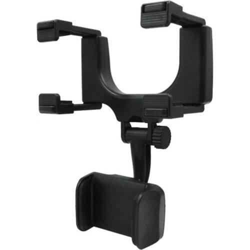 Universal 360 Degree Car Rearview Mirror Mount Stand Mobile Phone Gps Holder Cradle Aotomobiles Interior Stand Bracket