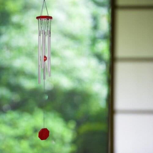 Wind Chime Vintage Deep Tone Aluminum Wear Resistant Hanging Windchimes for Garden Decor Outdoor Indoor Decoration