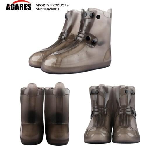 Waterproof Rain Shoe Covers For Men Women Overshoes Rain Boots Reusable Galoshes Snow Durable Stretchable Kids Shoe Protectors