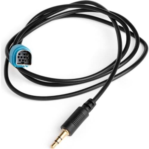 ALPINE KCE-236B FULL SPEED MP3 3.5mm Aux Jack Audio Adapter For iPOD MP3 PSP