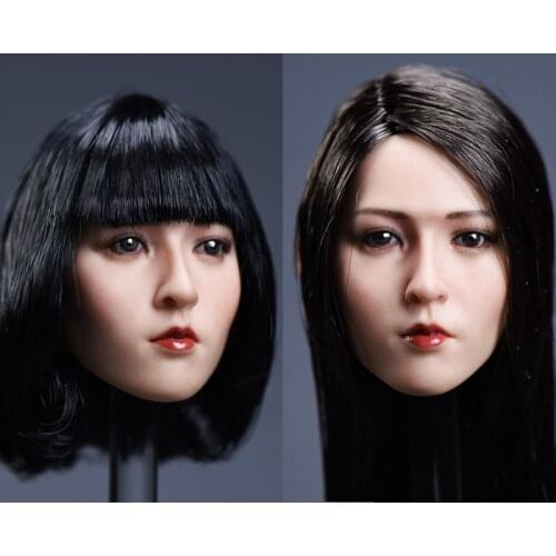 YMTOYS 1/6 Asian Beauty YUN Head Sculpt for 12inch Action Figure DIY