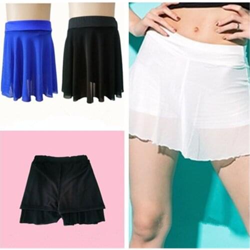 2019 Women/Girls Latin Dance Skirt Ballroom Samba Chacha Dancing Dress child inside with shorts Kids Mini Skirt Modern skirts