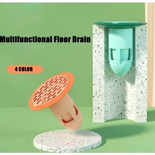 1pc Soft Rubber Deodorant Floor Drain Bath Shower Floor Strainer Cover Anti-odor Pest Control Sink Bathroom Water Drain Filter