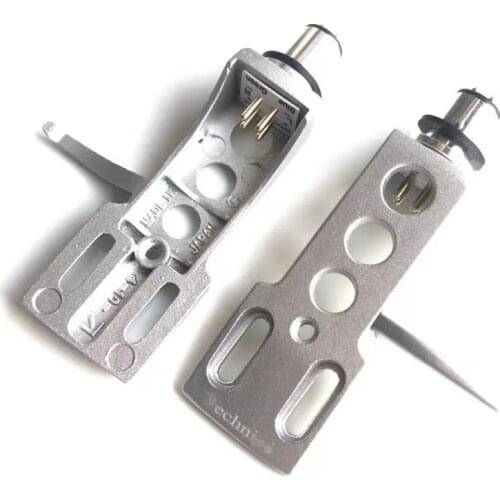 2pcs silver color New LP Vinyl Record Player Universal Headphone Set With Stylus Lead Wire Turntable Gramophone Needle with logo