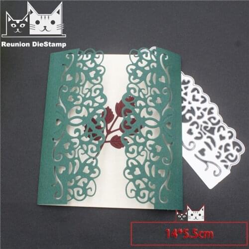 Reunion 2020 new METAL CUTTING DIES Invitation lace Cut Die Scrapbook Paper Craft Album Card Punch Art Cutter Punch Stencils