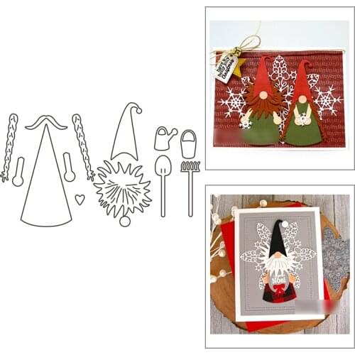 2021 New Lovely Cartoon Character dwarf Metal Cutting Dies For DIY Craft Making Greeting Card Scrapbooking No Clear Stamps Sets