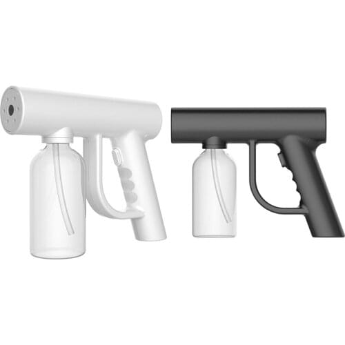 300ML Blue Light Nano Steam Atomizing Fogger Blu-ray Disinfection Sprayer Atomization Fogger Machine Steam Spray Guns