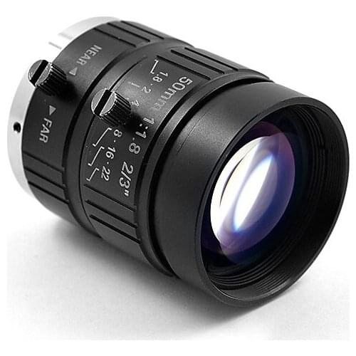 5 million HD machine vision inspection C-mount industrial camera lens 50mm 5mp2/3 inch C-mount FA lens