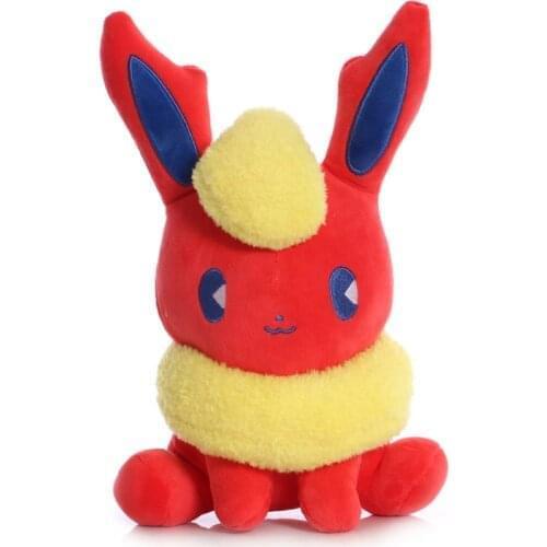 5pcs/lot TAKARA TOMY Pokemon 27cm Flareon Plush Toys Flareon Soft Stuffed Plush Toys Gifts for Kids