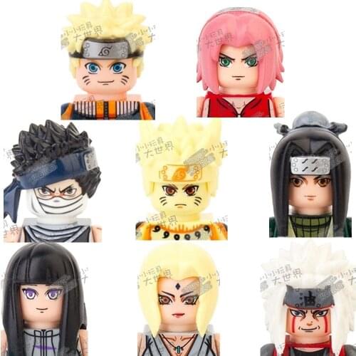 8pcs Jpanese Anime Mini Man Figure Hot New Mini Man Bricks Blocks