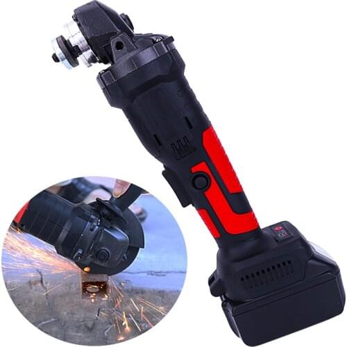 For 21V Makita Battery 100mm Brushless Cordless Impact Angle Grinder Variable Speed Power Tool Cutting Machine Polisher Grinder