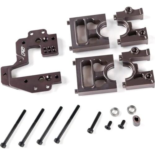 CNC Metal Middle Difference Bracket Kit with 2set alloy diff holder for 1/5 Rovan ROFUN F5 MCD Rr5 Xs-5 Truck