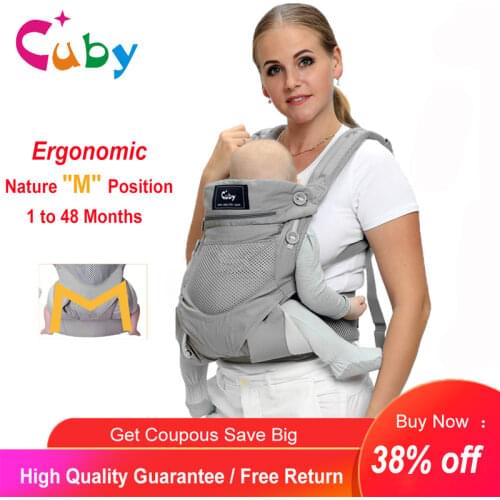 Baby Carrier 360 omni All Carry Positions Backpack Carrier Kangaroo Ergonomic Front Facing Baby Wrap Carrier Travel 0-36M