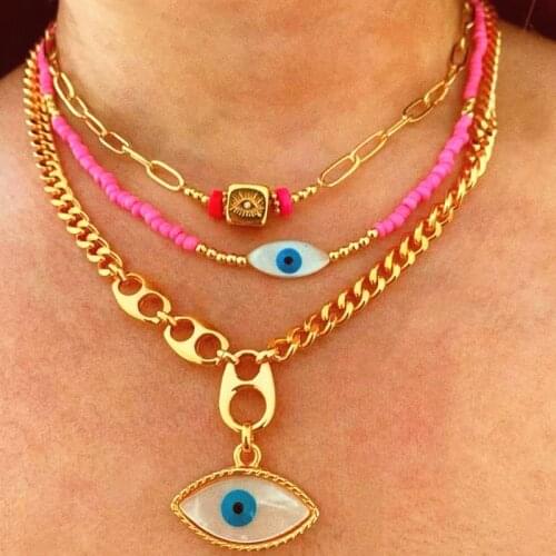 Панк-ожерелья DM China At AliExpress