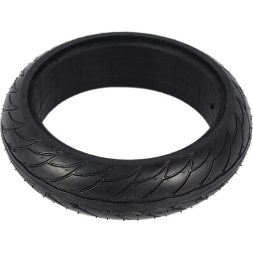 8 Inch Front Scooter Solid Tire Tyre Wheel For Xiaomi Ninebot Es1 Es2 Electric Scooter Kickscooter Skateboard 8 Inch Non-Pneumat