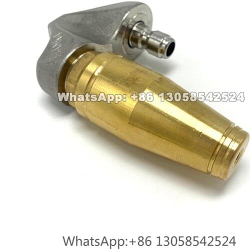 High Pressure Sewer Drain Cleaning Nozzle, Sewer Jetter Head, Self Propelled Sewage Cleaning Nozzle, Root Ranger Water Jetter