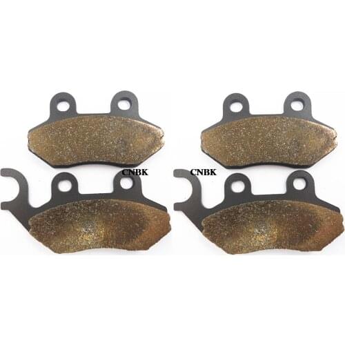 Brake Pads Set for CAGIVA Stella 50 97 PGO i-Dep Electric Scooter 09 SYM City 125 Com 2008 - 2013 Front Rear Onroad