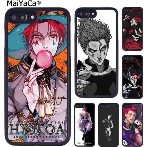 MaiYaCa Hisoka Illumi Hunter X Hunter Phone Case Cover For iPhone 5 6 7 8 plus 11 12 Pro X XR XS Max Samsung Galaxy S7 S8 S9 S10