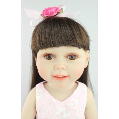 New design 18inches fashion play doll education toy for girls birthday Gift and toys